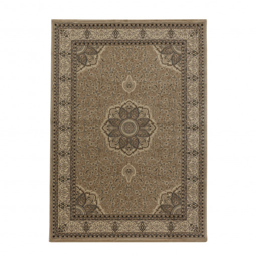Covor tip Traversa Kashmir Bej V1 80x150 cm