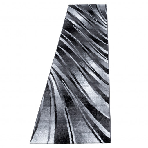 Covor tip Traversa Parma Negru V1 80x300 cm