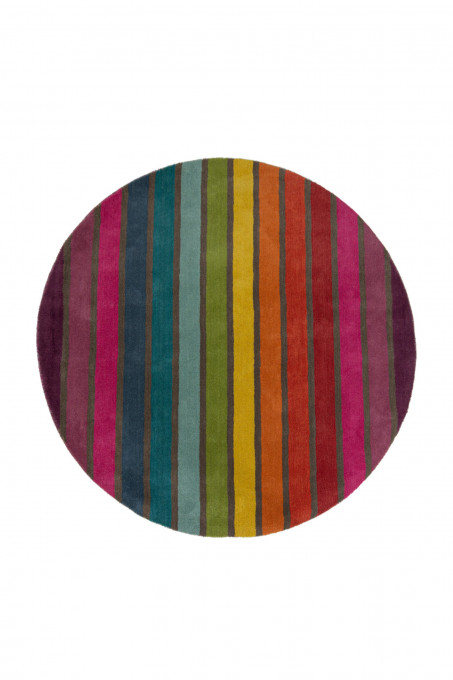 Covor Candy Multicolor 160x160 cm, rotund