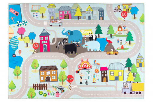 Covor copii My Torino Kids Multicolor 80x120 cm