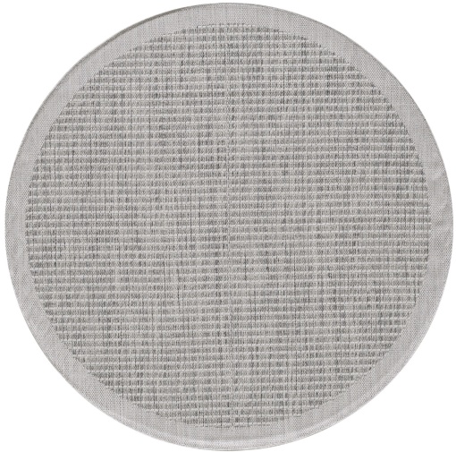 Covor rotund Giza Gri 200x200 cm