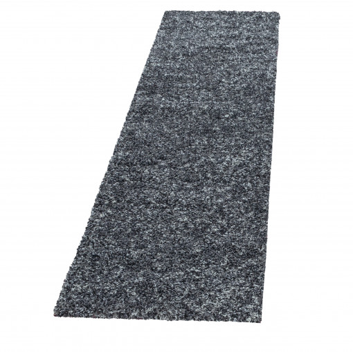 Covor tip Traversa Enjoy Antracit V1 80x250 cm