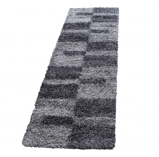 Covor tip Traversa Gala Gri V1 80x250 cm