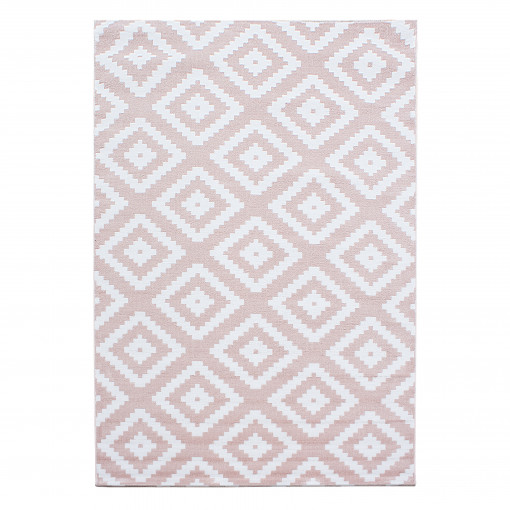 Covor tip Traversa Plus Roz V2 80x150 cm