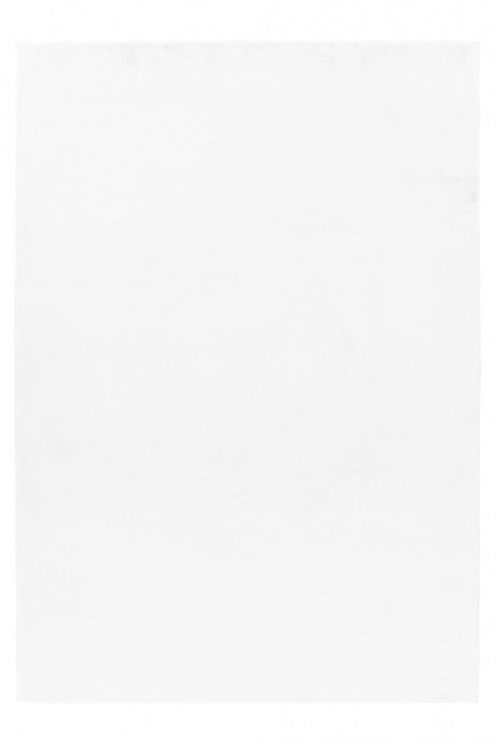 Covor tip Traversa Pouffy Alb V1 80x250 cm