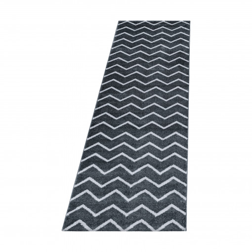 Covor tip Traversa Rio Gri V2 80x250 cm