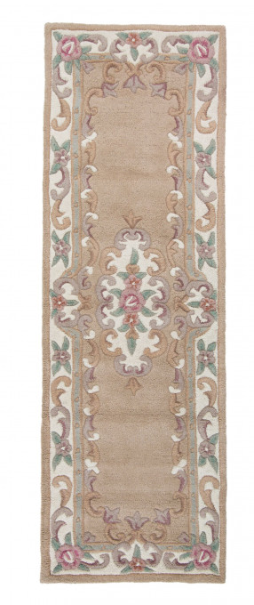 Covor traversă Aubusson Taupe 67x210 cm