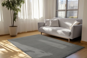 Covor Eternity Gri inchis 120x170 cm - Img 3