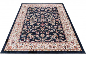 Covor My Isfahan Albastru inchis 200x290 cm - Img 5