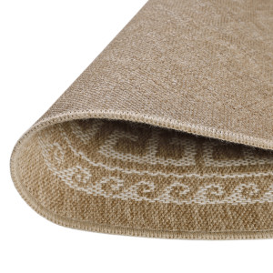 Covor Rotund Comilla Bej V2 160x160 cm - Img 5