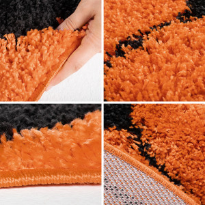 Covor Rotund Fun Orange V1 120x120 cm - Img 3
