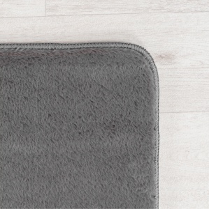Covor rotund Joy Gri 80x80 cm - Img 3