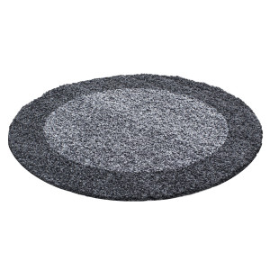 Covor Rotund Life Gri V2 200x200 cm