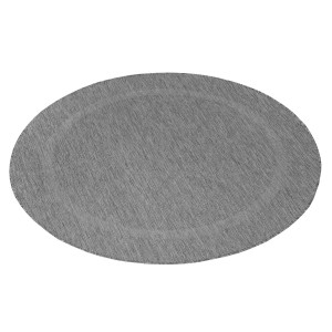 Covor Rotund Relax Gri V1 120x120 cm - Img 3