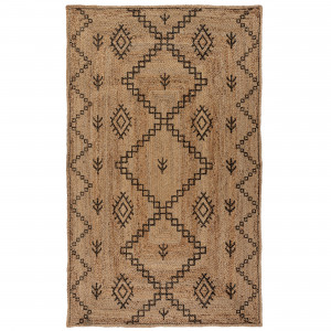 Covor Rowen Natural/Negru 200x290 cm