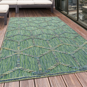 Covor tip Traversa Bahama Verde V1 80x250 cm - Img 2