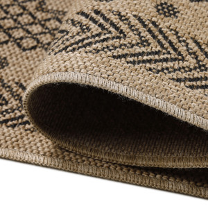Covor tip Traversa Dhaka Negru V4 80x250 cm - Img 5