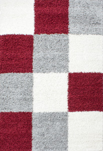 Covor tip Traversa Life Rosu V2 60x110 cm - Img 1
