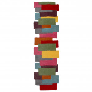 Covor traversă Collage Multicolor 60x230 cm