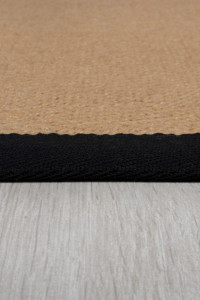 Covor traversă Kira Jute Negru 60x230 cm - Img 5