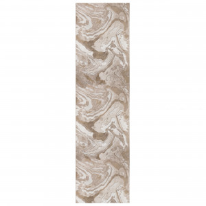 Covor traversă Marbled Natural 60x230 cm - Img 1
