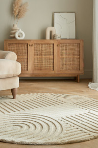 Covor Zen Garden Natural 160x160 cm, rotund - Img 2