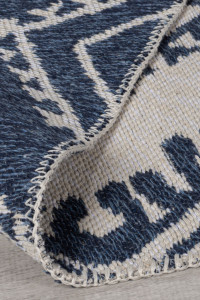 Covor Alix Recycled Rug MONOCROM/Bleumarin 160x230 cm - Img 3