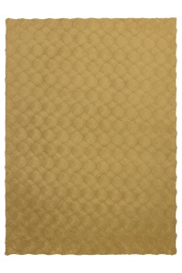 Covor Diamond Cut Galben inchis 160x230 cm - Img 1