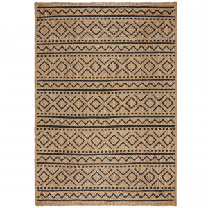 Covor Luis Natural/Negru 200x290 cm