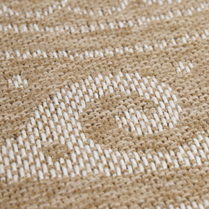 Covor Rotund Comilla Bej V2 120x120 cm - Img 6