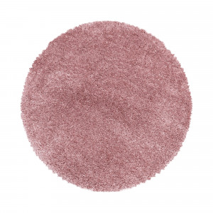 Covor Rotund Fluffy Rose V1 200x200 cm