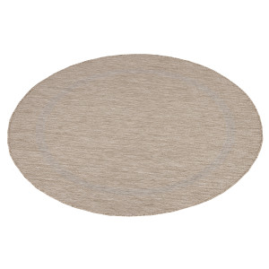 Covor Rotund Relax Bej V1 120x120 cm - Img 3