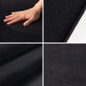 Covor Rotund Sky Negru V1 200x200 cm - Img 3