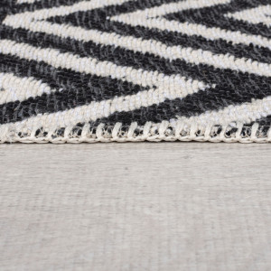 Covor Teo Recycled Rug Negru 80x150 cm - Img 5