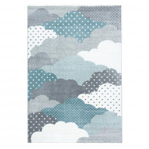 Covor tip Traversa Bambi Albastru V2 80x150 cm - Img 1