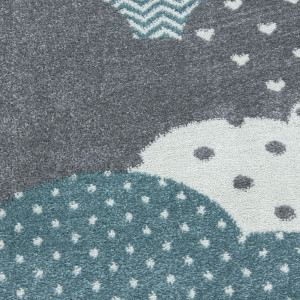 Covor tip Traversa Bambi Albastru V2 80x150 cm - Img 6