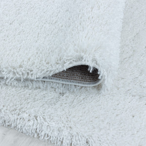 Covor tip Traversa Fluffy Alb V1 80x150 cm - Img 5