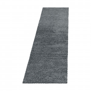Covor tip Traversa Fluffy Gri deschis V1 80x250 cm