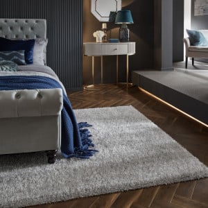 Covor Velvet Gri Deschis 160x230 cm - Img 1