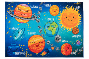 Covor copii My Torino Kids Albastru 120x170 cm