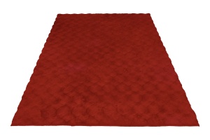 Covor Diamond Cut Rosu 160x230 cm - Img 6