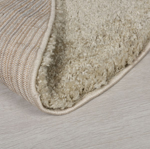 Covor Feather Soft Natural 133x133 cm, rotund - Img 3