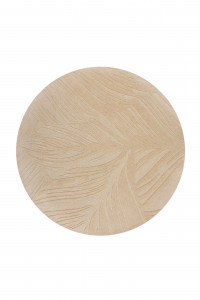 Covor Lino Leaf Natural 160x160 cm, rotund - Img 1