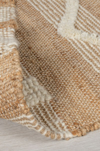 Covor Medina Jute Natural/Ivory 120x170 cm - Img 3