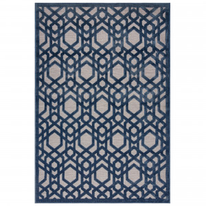 Covor Oro Albastru 160x230 cm - Img 1
