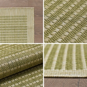 Covor rotund Giza Verde 120x120 cm - Img 6