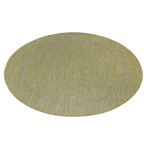 Covor Rotund Relax Verde V1 120x120 cm - Img 3