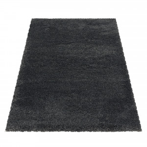Covor tip Traversa Fluffy Gri V1 60x110 cm - Img 3