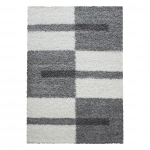 Covor tip Traversa Gala Gri deschis V1 80x150 cm - Img 1