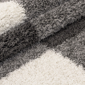 Covor tip Traversa Gala Gri deschis V1 80x150 cm - Img 5